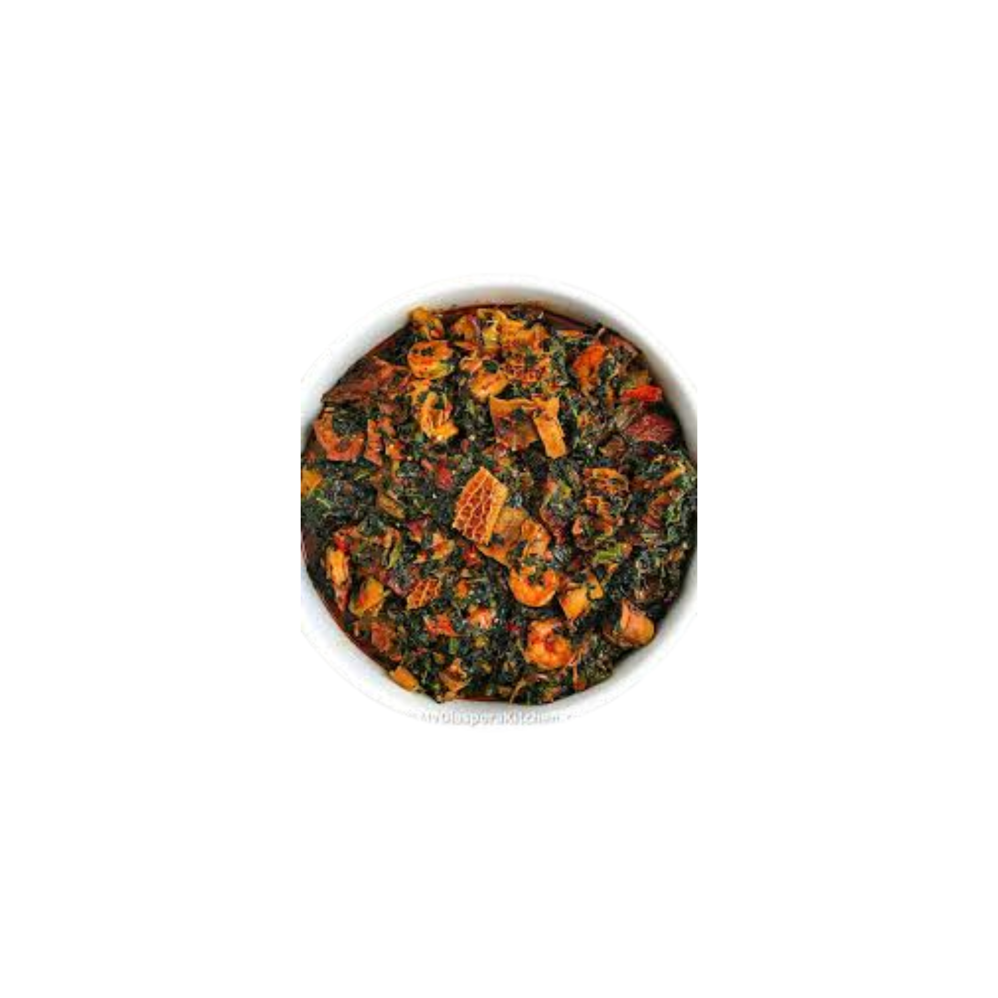 Efo Riro ( vegetable soup )