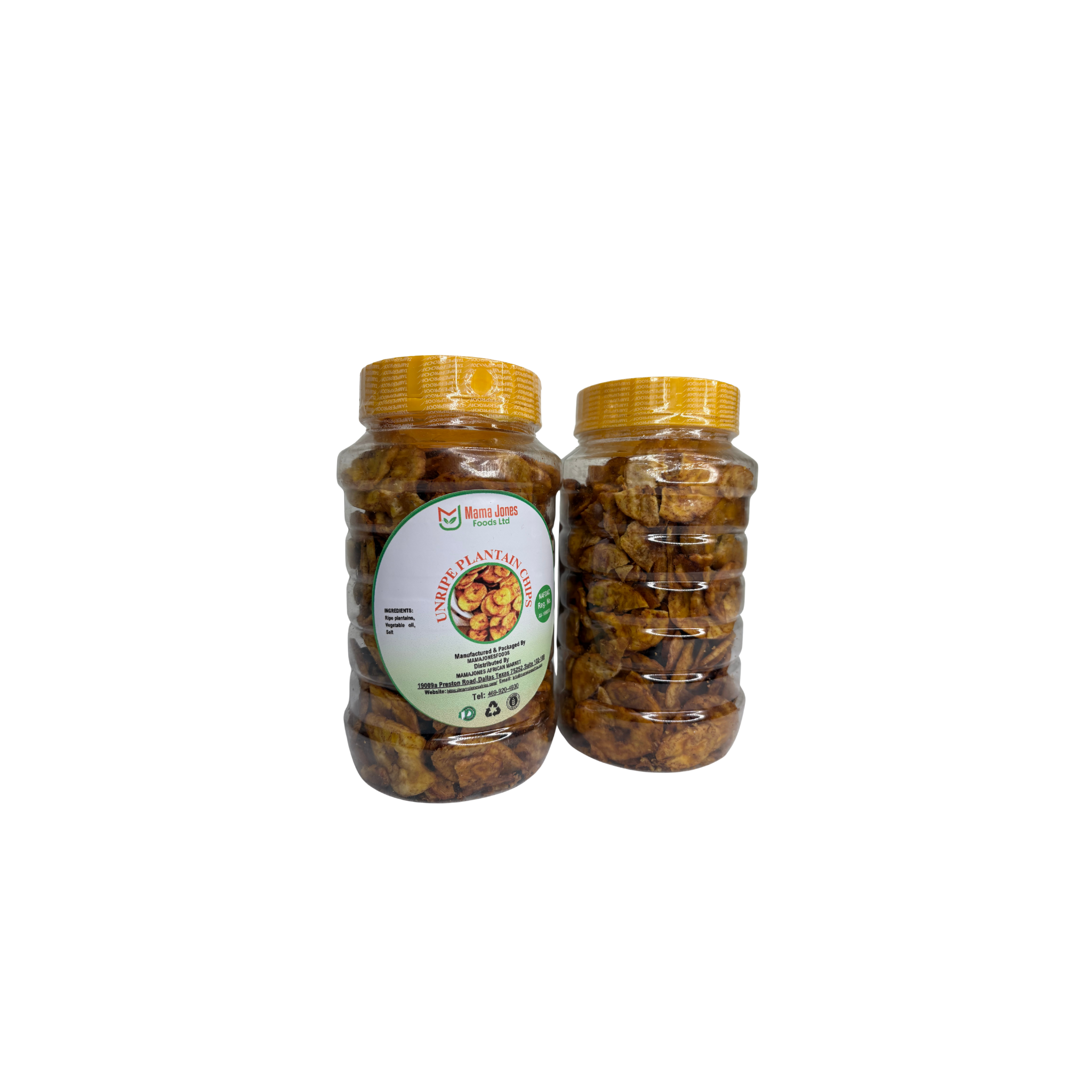 Unripe Plantain Chips 350g