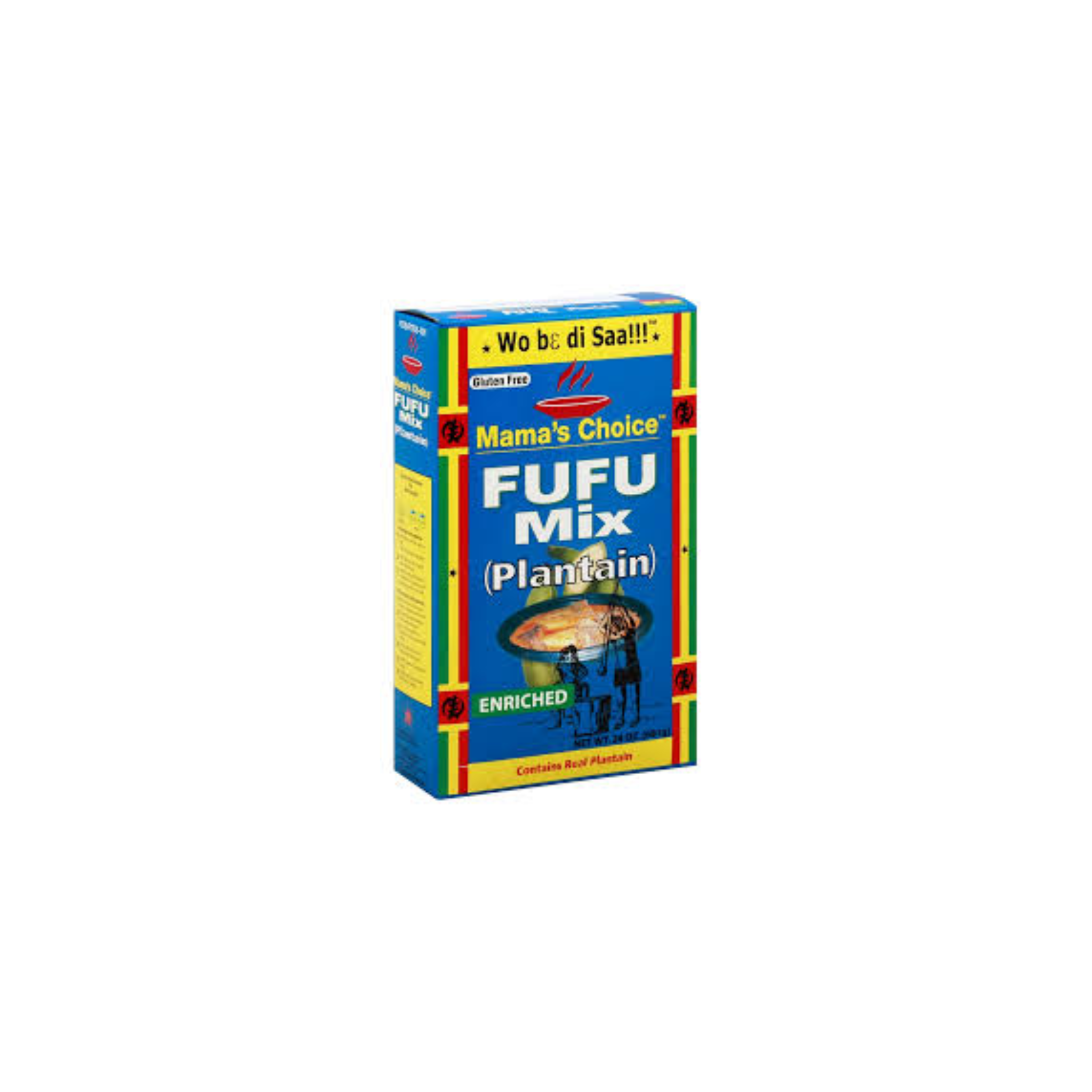 Mama's Choice Plantain Fufu (1.5lbs)