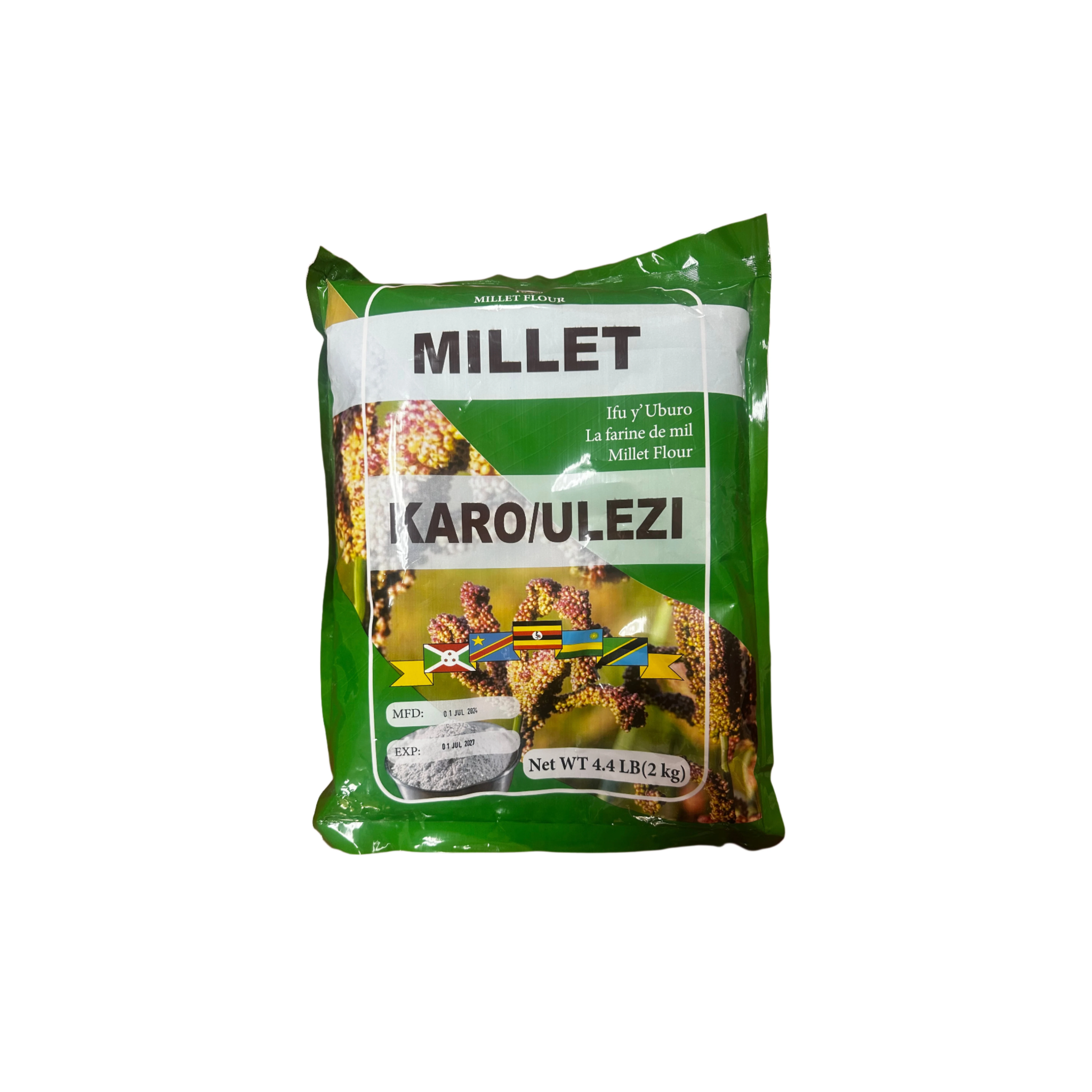 Ugandan Millet Flour (Karo/Ulezi) 4lbs
